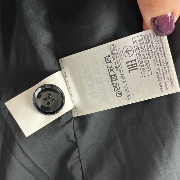 Banana Republic Womens Blazer Jacket Aztec Tribal Business Office Neutral 2 NWT - Picture 13 of 14